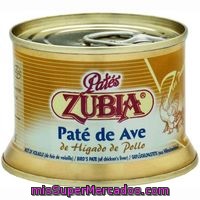 Paté De Ave Zubia, Lata 130 G