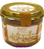 Paté De Ciervo Carrefour 180 G.