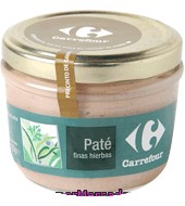 Paté De Finas Hierbas Carrefour 125 G.