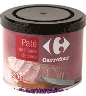Paté De Higado De Cerdo Carrefour 200 G.