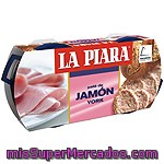 Paté De Jamón York La Piara Pack 2 Unidades De 84 Gramos
