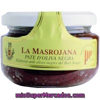 Paté De Oliva Negra Masrojana, Tarro 100 G