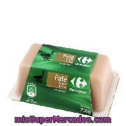 Paté De Pato Al Cava Lingote Carrefour 200 G.