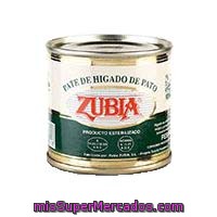 Paté De Pato Zubia, Lata 100 G