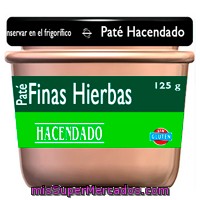 Pate Finas Hierbas, Hacendado, Tarro 160 G