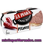 Paté Picante La Piara Tapa Negra, Pack 2x73 G