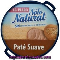 Paté Suave La Piara Sólo Natural, Lata 75 G