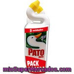 Pato Desinfectante Wc 5 En 1 Frescor Verde Pack 2 Botella 750 Ml