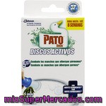 Pato Desinfectante Wc Discos Activos 5 En 1 De Gel Active Eucalyptus Con Agentes Blanqueantes Aparato + Recambio 6 Unidades