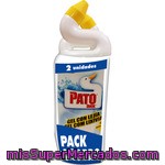 Pato Desinfectante Wc Gel Con Lejía Pack 2 Botella 750 Ml