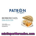 Patron Gran Seleccion Berberechos Gigantes 15-20 Piezas Lata 63 G Neto Escurrido