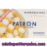 Patron Gran Seleccion Berberechos Gigantes 15-25 Piezas Lata 63 G Neto Escurrido