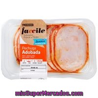 Pechuga De Pavo Adobada Eroski Faccile Sannia, Bandeja 350 G