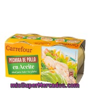 Pechuga De Pollo En Aceite Carrefour Pack 2x42 G.