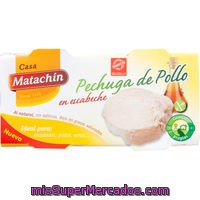 Pechuga De Pollo En Escabeche Casa Matachín, Pack 2x130 G