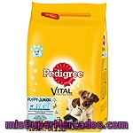 Pedigree Puppy-junior Alimento Para Cachorros De 2-9 Meses Con Pollo Y Arroz Bolsa 1,5 Kg