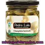 Pedro Luis Champiñon Laminado Ecologico Frasco 124 G Neto Escurrido