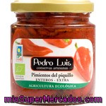 Pedro Luis Pimientos Del Piquillo Ecológicos Frasco 200 G Neto Escurrido