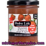 Pedro Luis Selección Gourmet Mermelada De Fresa Con Sirope De ágave Sin Gluten 70% Fruta Envase 212 Ml