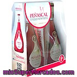 Peñascal Vino Rosado De Aguja Semiseco Estuche 2 Botellas 75 Cl + Enfriador De Regalo