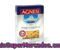 Pennettes Rigates Nº 87, Pasta De Sémola De Trigo Duro De Calidad Superior Agnesi 500 Gramos