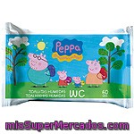 Peppa Pig Toallitas Húmedas Para El Wc Envase 60 Unidades