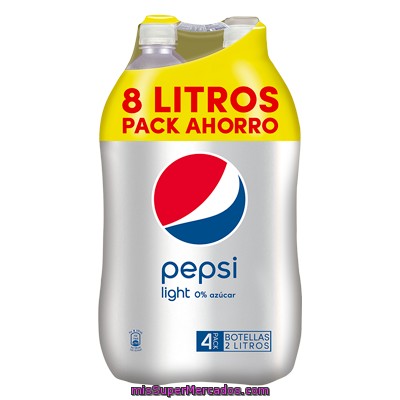 Pepsi Light Botella P-4 2 Lt