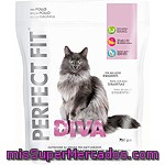 Perfect Fit Diva Nutrición Específica Para Gatos Con Paladar Exquisito Con Pollo Bolsa 750 G