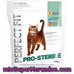 Perfect Fit Pro-sterile Para Gatos Esterilizados Con Pollo Bolsa 1,4 Kg