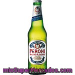 Peroni Nastro Azzurro Cerveza Rubia Italiana Botella 33 Cl