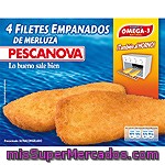 Pescanova Filetes De Merluza Empanados 4 Unidades Estuche 340 G