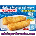 Pescanova Filetes De Merluza Rebozados Al Huevo 4 Unidades Estuche 320 G