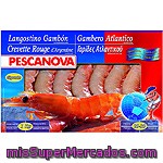 Pescanova Langostino Gambón Gigante Especial Plancha 20-30 Piezas Estuche 1 Kg