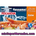 Pescanova Langostino Vannamei Cocido Extra 24-40 Piezas Estuche 886 G Neto Escurrido