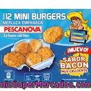 Pescanova Mini Hamburguesas De Merluza Empanadas 360 Gr