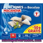 Pescanova Porciones De Bacalao En Su Punto De Sal Estuche 400 G Neto Escurrido