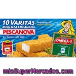 Pescanova Varitas De Merluza Empanada 10 Unidades Estuche 300 G