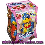 Petit Bebedino De Fresa Danone - Danonino Pack De 4x100 G.