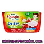 Petit Maxi De Fresa Sojasun 4 Ud.