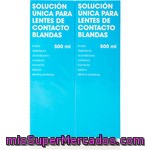 Pharmaset Solución única Para Lentes De Contacto Blandas 2x Unidades 500 Ml