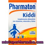 Pharmaton Kiddi Complemento Alimenticio Infantil Con Vitaminas, Minerales Y Lisina Masticable Caja 30 Comprimidos