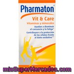 Pharmaton Vit & Care Vitaminas Y Minerales Caja 60 Comprimidos