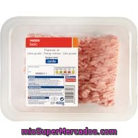 Picada De Cerdo Burger Meat Eroski Basic, Bandeja 400 G