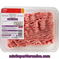 Picada De Cerdo-vacuno Burger Meat Eroski Basic, Bandeja 400 G