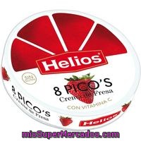 Picos De Fresa Helios, Porciones, Caja 170 G