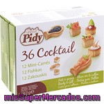 Pidy Tartaletas Cocktail Surtidas Listas Para Rellenar 3x12 Unidades Caja 162 G