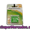 Pila Recargable Aaa, Panasonic, Paquete 4 U