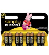 Pilas Simply Aa - Lr6 Duracell 8 Ud