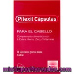 Pilexil Complemento Nutricional Contra La Caída Del Cabello Con Hierro, Zinc Y L-cisteína Caja 50 Cápsulas