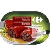 Pimeintos Del Piquillo Rellenos De Morcilla Carrefour 260 G.